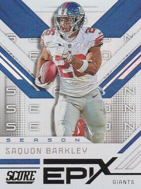Saquon Barkley - 2019 Panini Score Football EPX Series Card